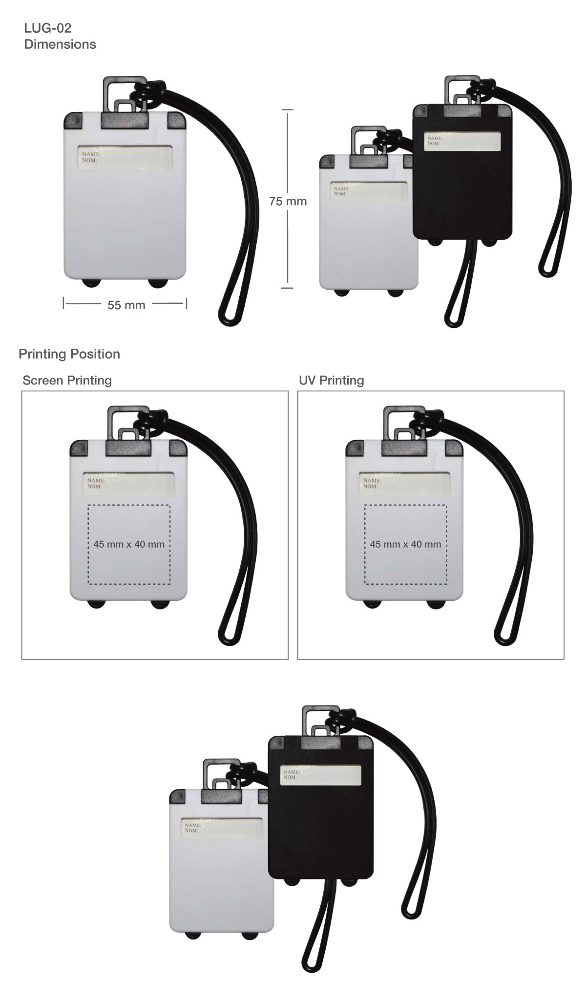 Tag Printing Details